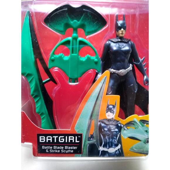 Batman & Robin BATGIRL Battle Blade Blaster Action Figure 1997 Kenner New SEALED - Picture 4 of 5